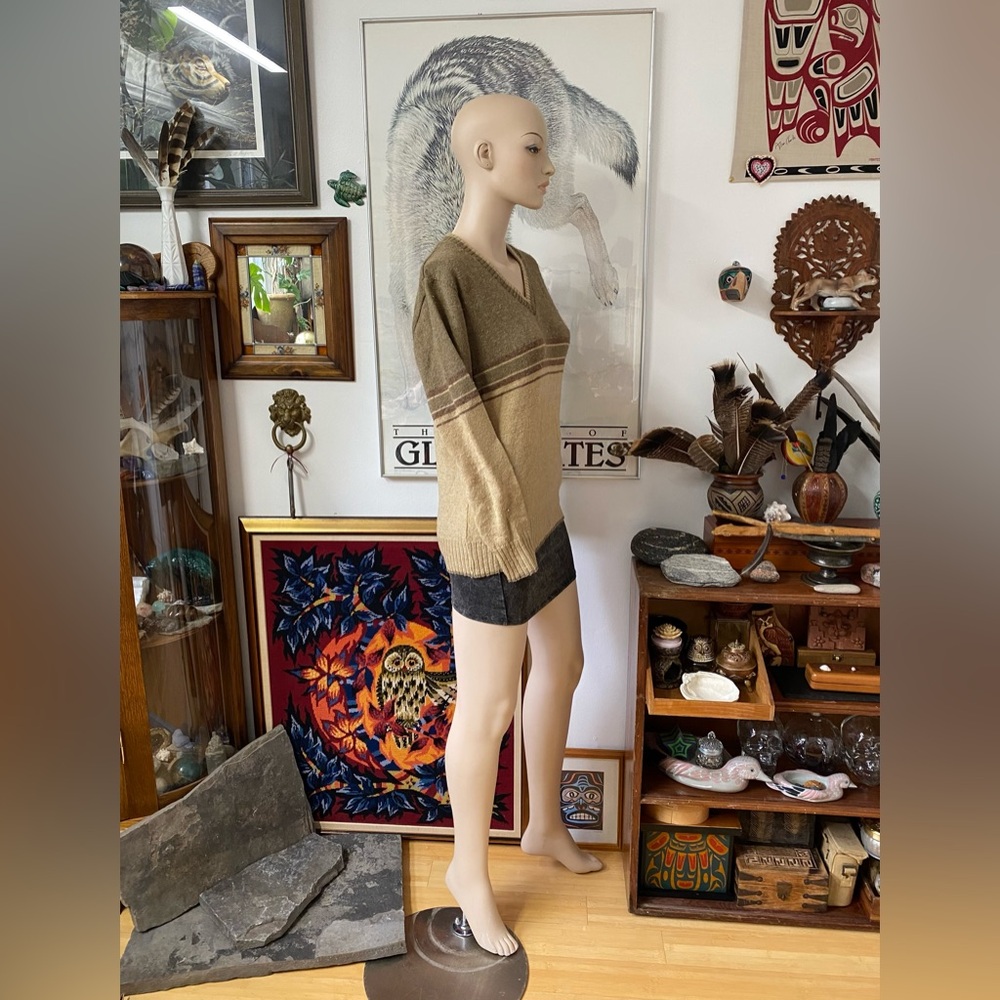 Vintage V-Neck Sweater Ragalon Style